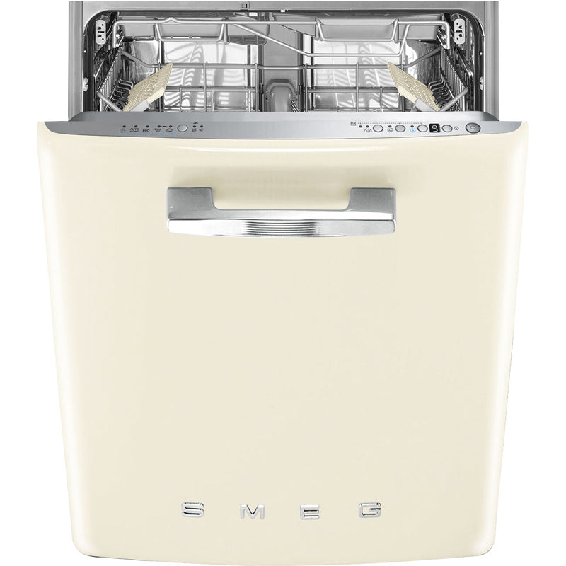 SMEG CREAM RETRO 60CM DISHWASHER