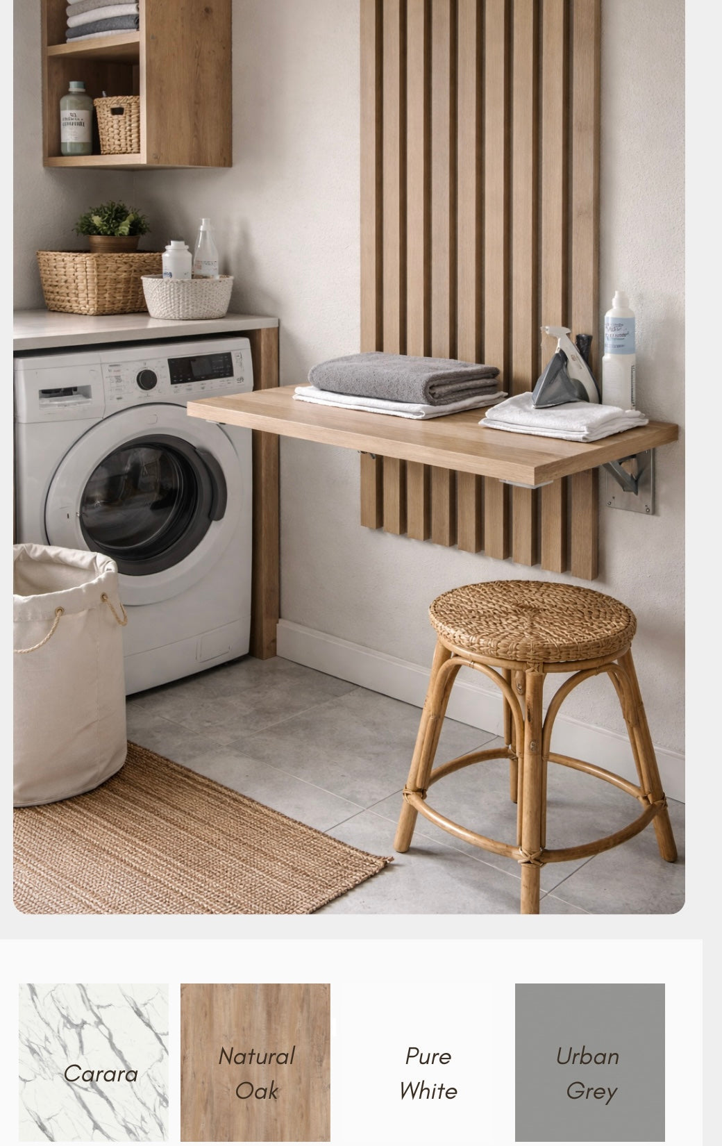 Fold-Down Wall Mounted Desk