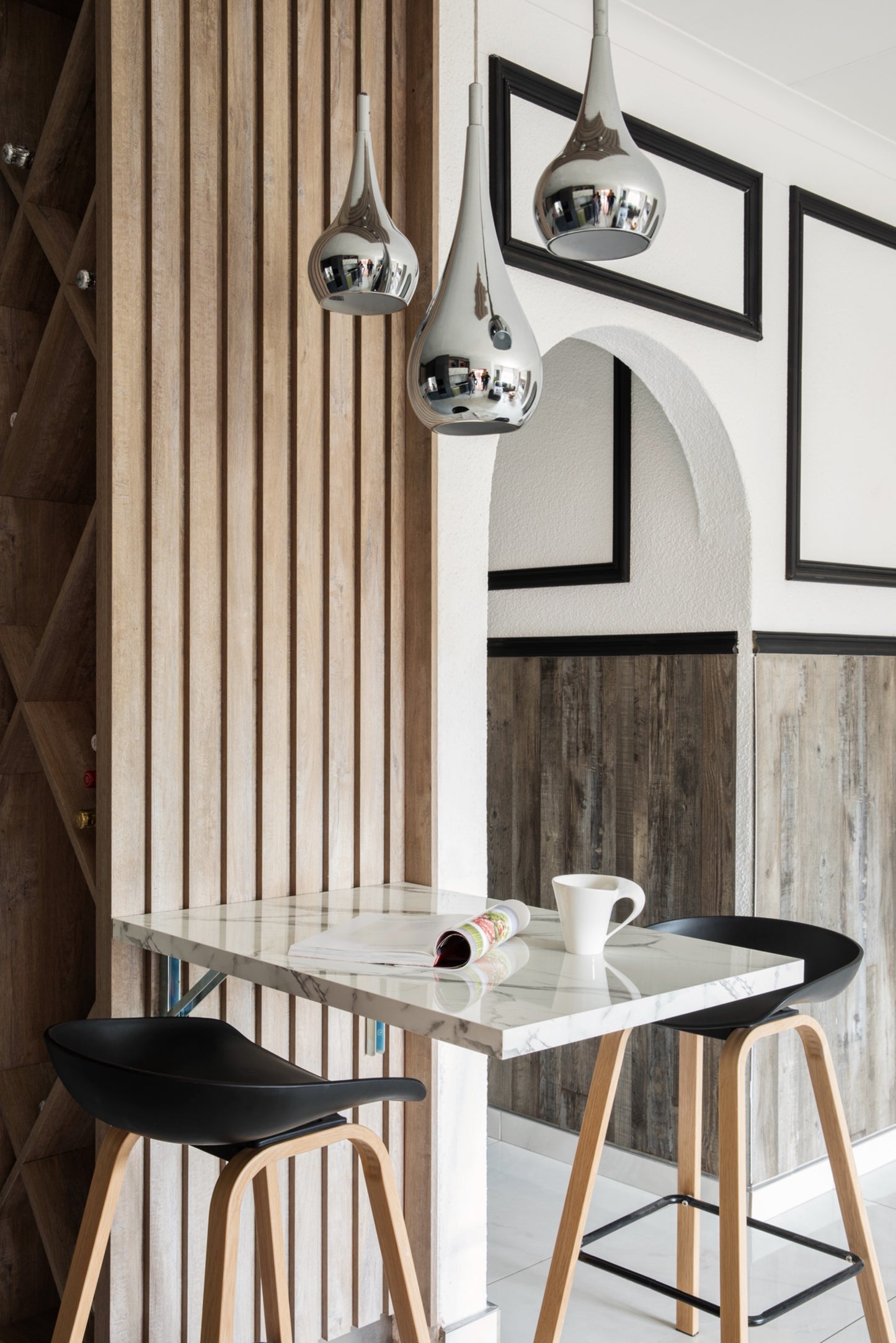 Fold-Down Wall Mounted Desk