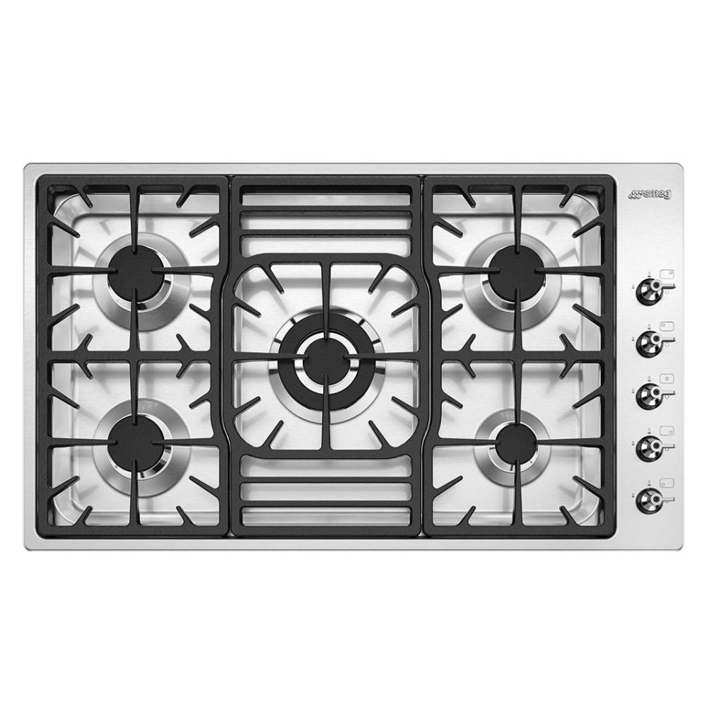 Smeg Gas Hob 5 Burner 90cm